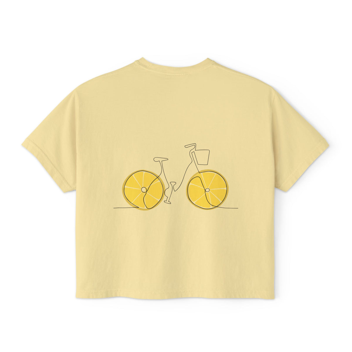 T-shirt boxy « Lemon Wheels » Muta, visuel complémentaire 10