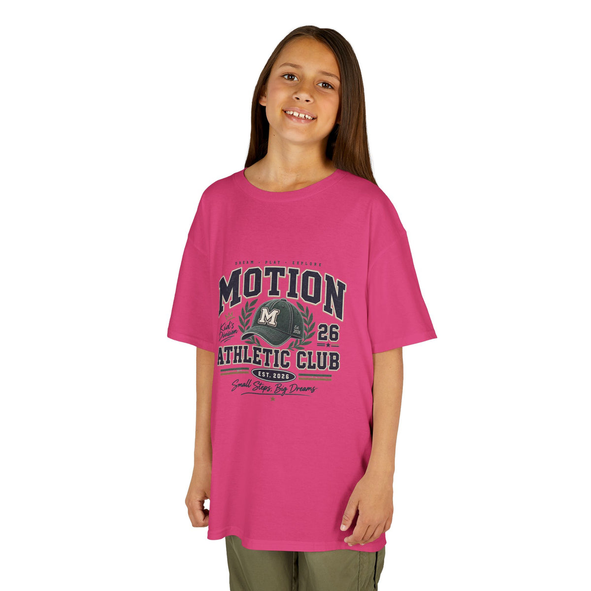 T-shirt enfant « Athletic Club Motion » Muta, vue d'ensemble