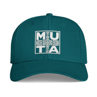 Mu-ta Icon Cap  Embroidered Tribal Square Logo Hat