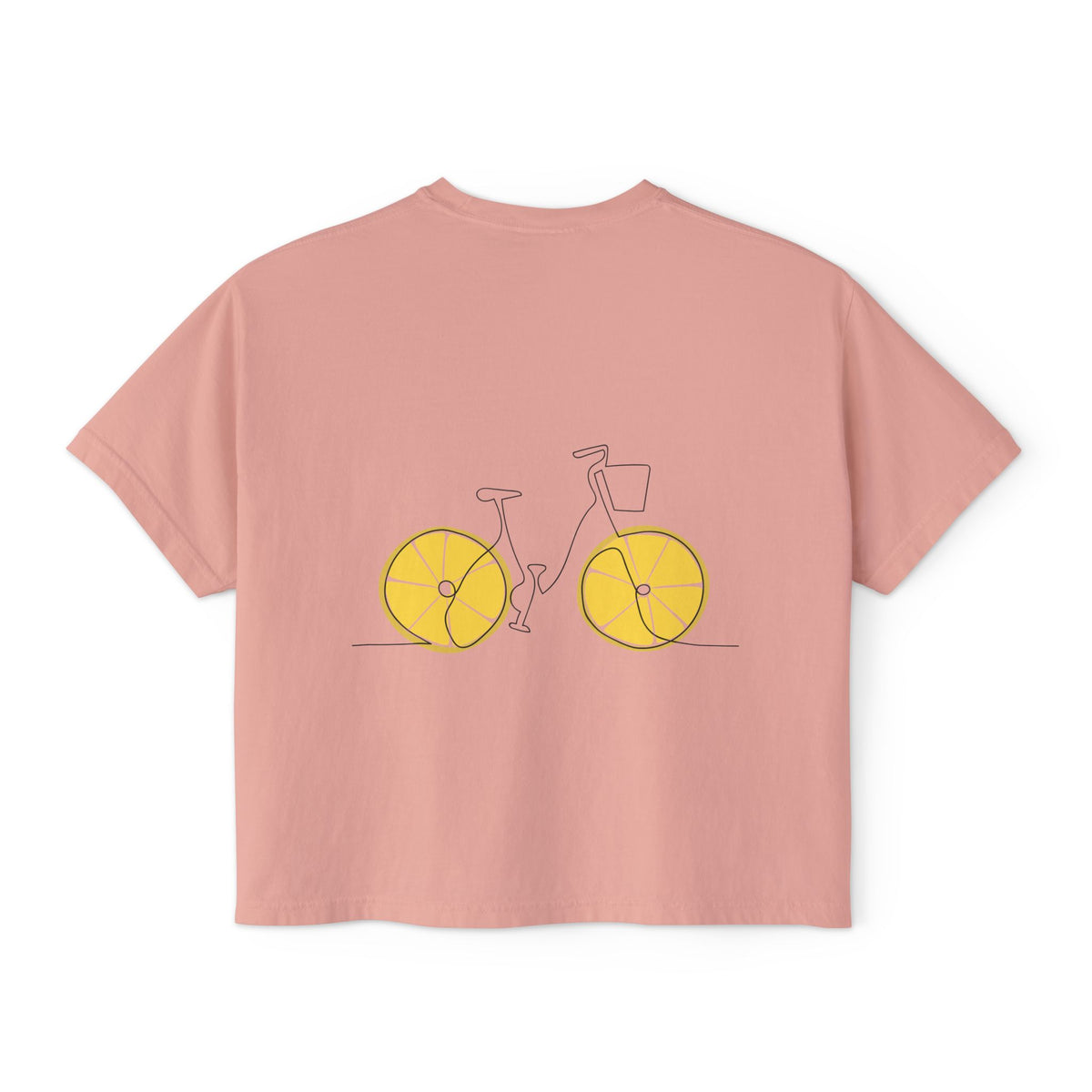 T-shirt boxy « Lemon Wheels » Muta, visuel complémentaire 4