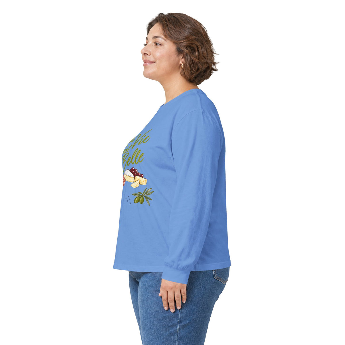 T-shirt manches longues « La Vie est Belle » Muta, visuel produit 9