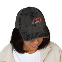 Casquette dad « Spicy by Nature » Muta, broderie piment rouge