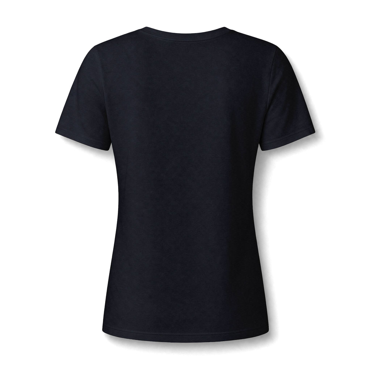 T-shirt col V « No Plans Just Vibes » Muta, détail de l'imprimé