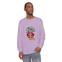 Tee manches longues Muta en coton teint en pièce, visuel produit 5