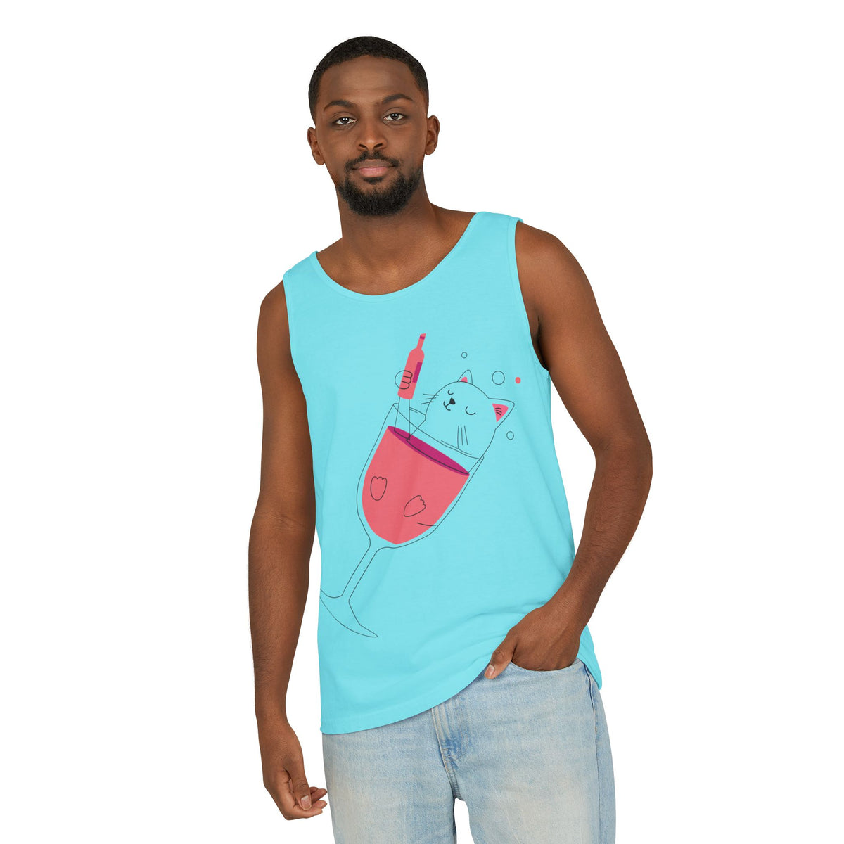 Statement Tank, Paris, Love wine