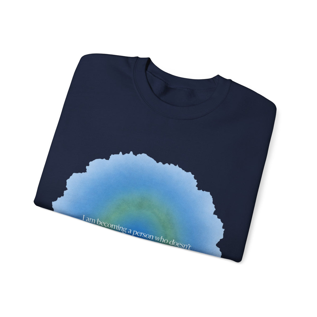 Sweat-shirt col rond Muta, vue de trois quarts