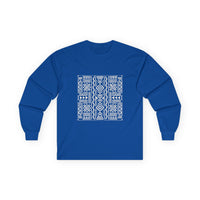 Tribal Geometric Pattern Long Sleeve Tee