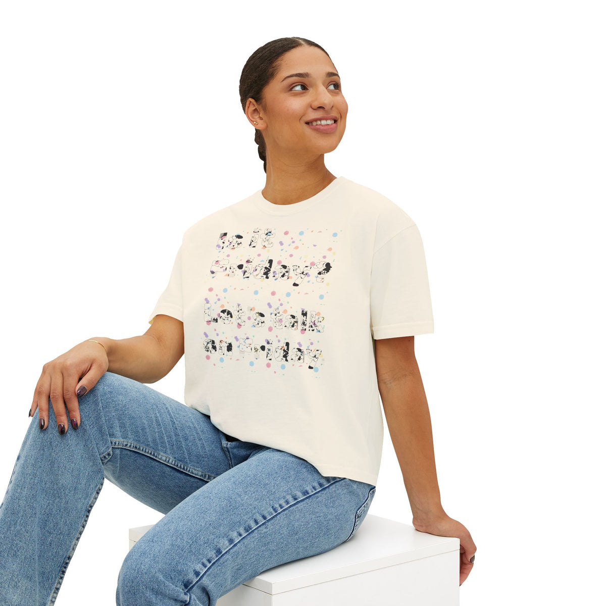 T-shirt boxy « Sarcasm » Muta, visuel complémentaire 4