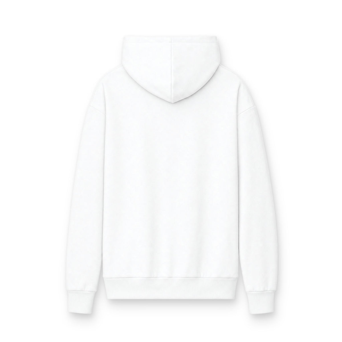 Hoodie oversize Muta « Out of Office », détail de la capuche double épaisseur