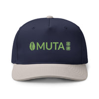 Casquette bicolore brodée Muta, coloris Midnight / Light Grey