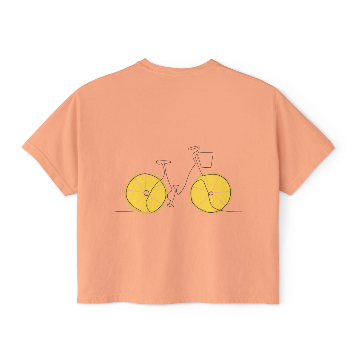 T-shirt boxy « Lemon Wheels » Muta, visuel complémentaire 7
