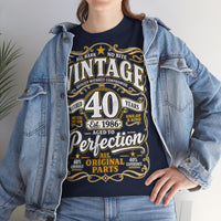 T-shirt « Aged to Perfection » 1986 Muta, vue de dos
