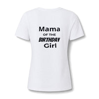 T-shirt col V « Always My Mummy » Muta, imprimé empreintes et cœur