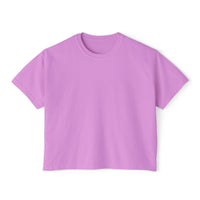 T-shirt boxy Muta coloris Neon Violet, vue de face