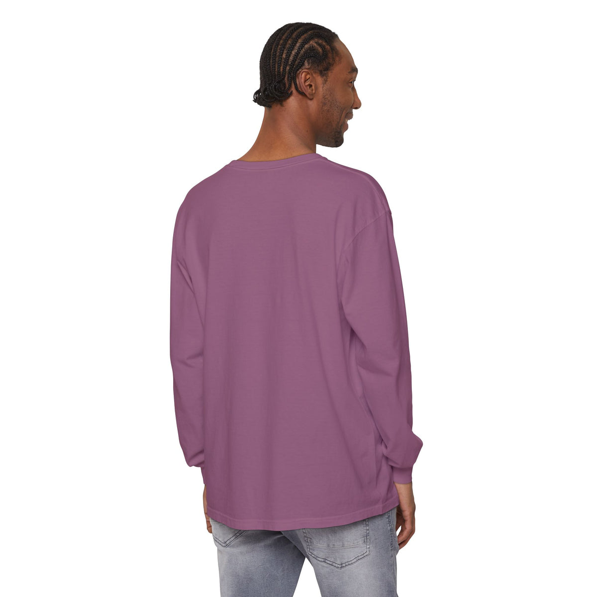 Tee manches longues Muta en coton teint en pièce, visuel produit 15