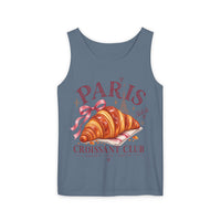 Débardeur Muta coloris Terracotta, imprimé croissant
