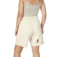 Short molleton Muta coloris Ivory porté de dos