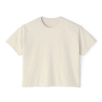 T-shirt boxy Muta coloris Ivory, vue de face