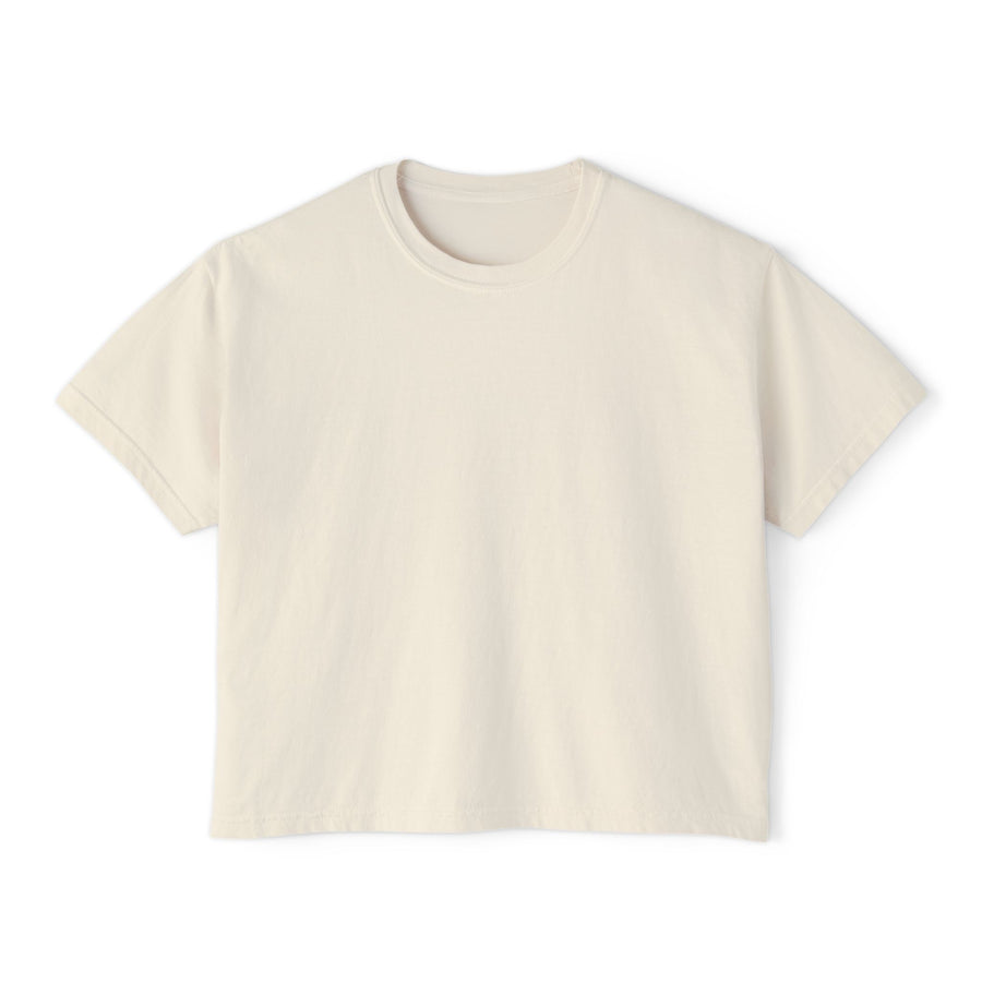 T-shirt boxy Muta coloris Ivory, vue de face
