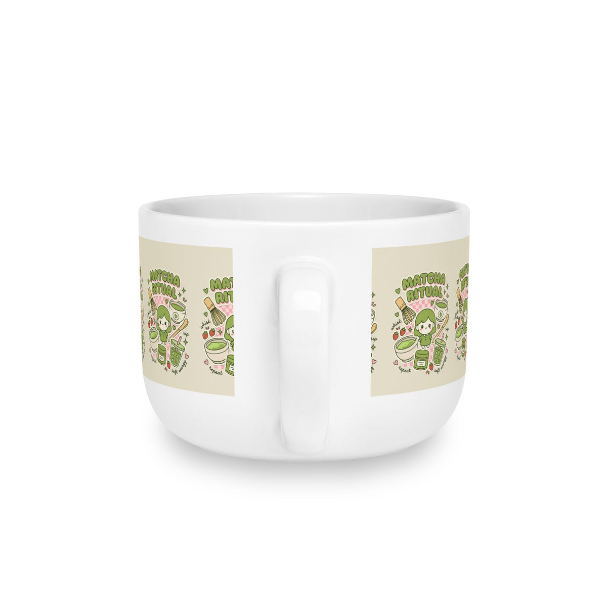 Matcha Ritual 25oz Ceramic Latte Mug