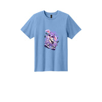 Kids Bunny Graphic Tee — Purple Bunny Streetwear Shirt for Youth