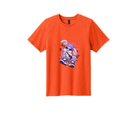 Kids Bunny Graphic Tee — Purple Bunny Streetwear Shirt for Youth