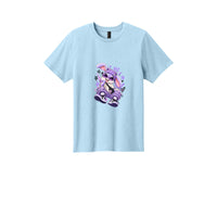 Kids Bunny Graphic Tee — Purple Bunny Streetwear Shirt for Youth