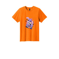 Kids Bunny Graphic Tee — Purple Bunny Streetwear Shirt for Youth