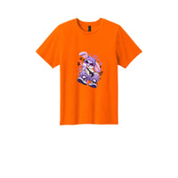 Kids Bunny Graphic Tee — Purple Bunny Streetwear Shirt for Youth