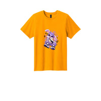 Kids Bunny Graphic Tee — Purple Bunny Streetwear Shirt for Youth