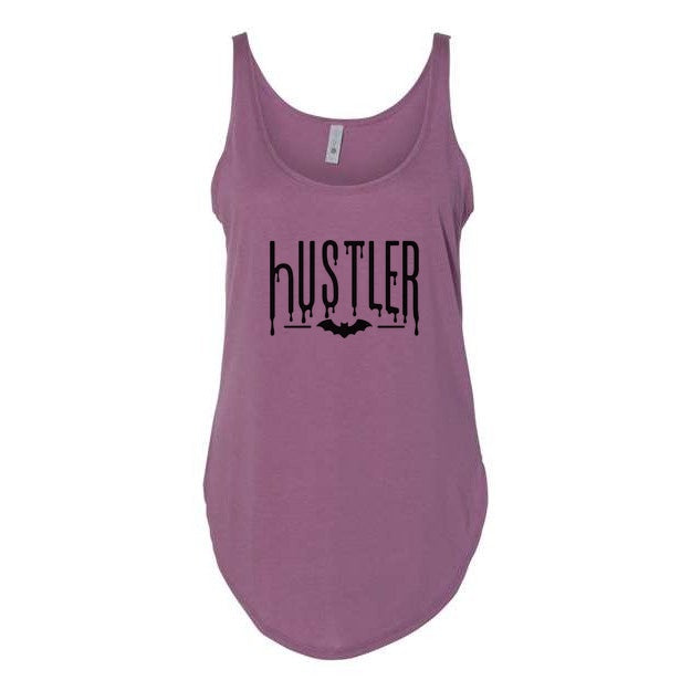 Débardeur Muta « Hustler » à imprimé chauve-souris, coloris Shiraz, vue de face