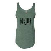 Débardeur Muta « Hustler » à imprimé chauve-souris, coloris Royal Pine, vue de face