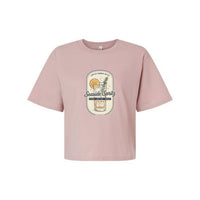 T-shirt court Muta « Seaside Spritz » coloris Blush, vue de face