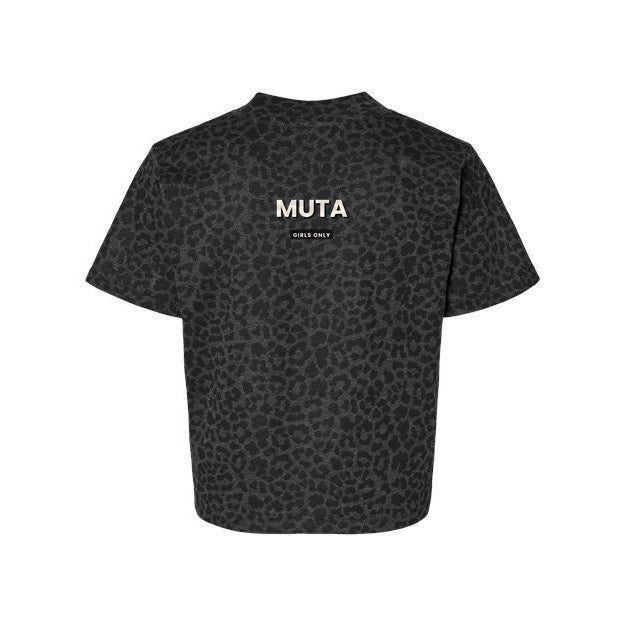 Women's Boxy Tee — Classic Cropped Black Boxy T-Shirt