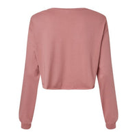 T-shirt crop manches longues « MUTA » Muta en coton Airlume, présentation du modèle