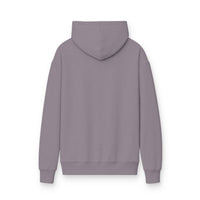 Hoodie oversize Muta « Out of Office », détail de l'épaule tombante