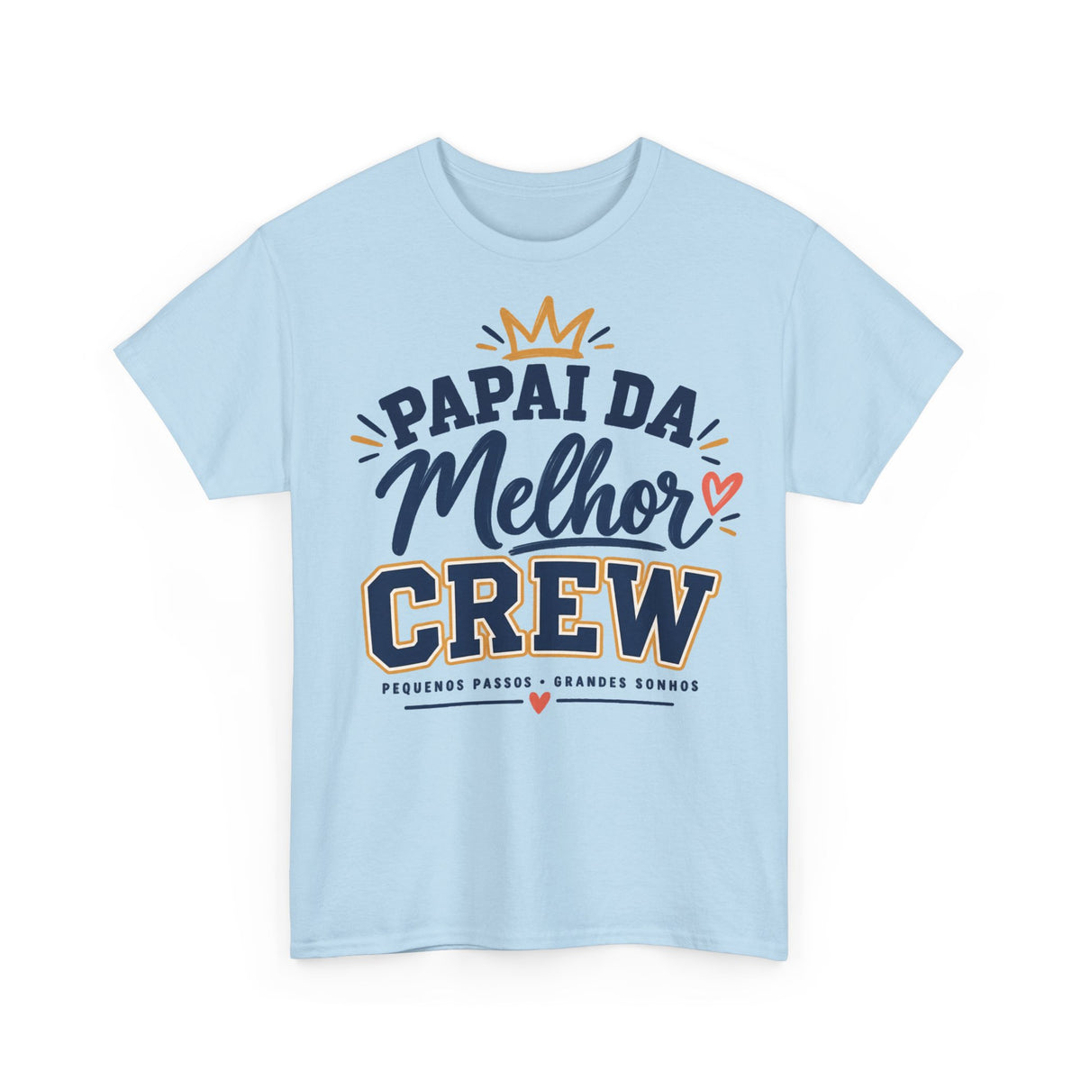 T-shirt « Papai da Melhor Crew » Muta, détail du col côtelé