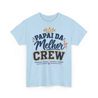 T-shirt « Papai da Melhor Crew » Muta, détail du col côtelé