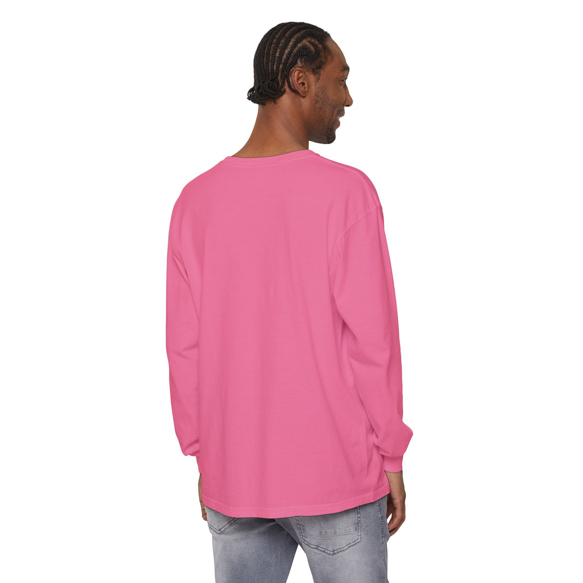 Tee manches longues Muta en coton teint en pièce, visuel produit 12