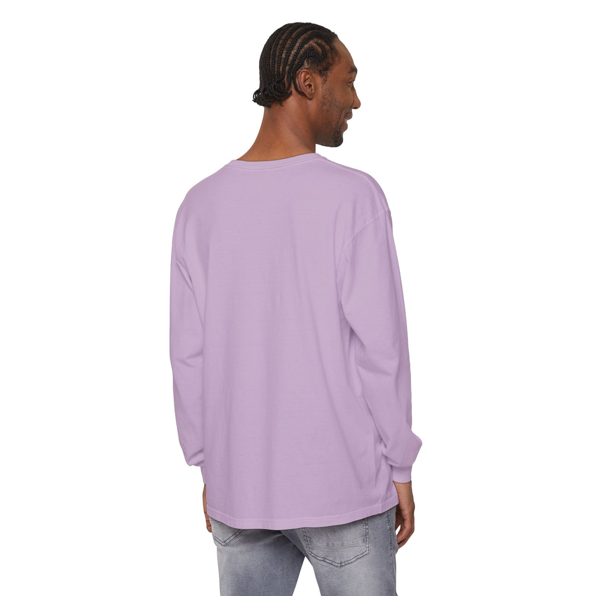 Tee manches longues Muta en coton teint en pièce, visuel produit 6