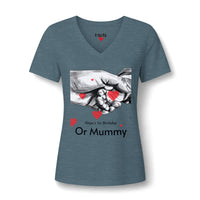 T-shirt col V « Always My Mummy » Muta, cadeau fête des mères