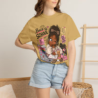 T-shirt Study Desk Muta coloris White, porté de face