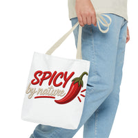 Tote bag « Spicy by Nature » Muta, cinq coloris d'anses