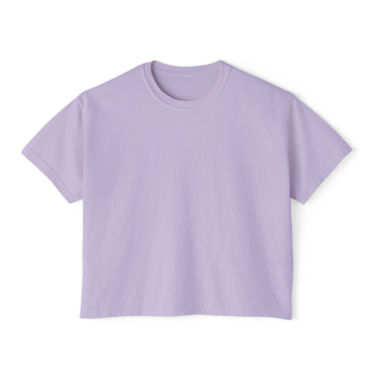 T-shirt boxy Muta coloris Orchid, vue de face