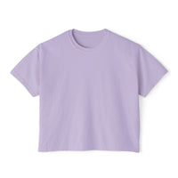 T-shirt boxy Muta coloris Orchid, vue de face