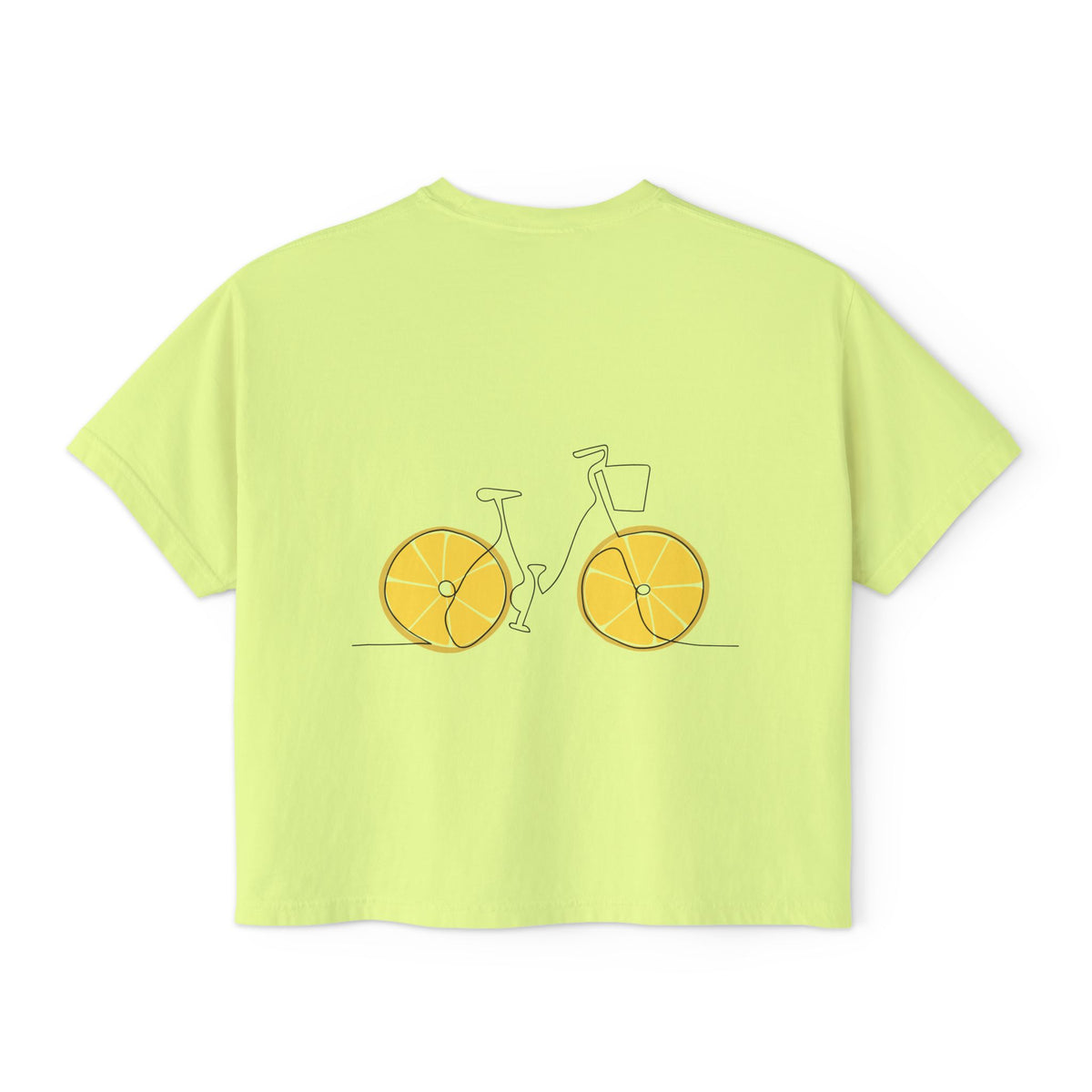 T-shirt boxy « Lemon Wheels » Muta, visuel complémentaire 13