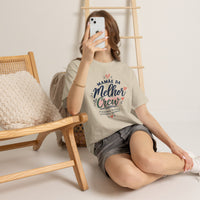 T-shirt « Mamãe da Melhor Crew » Muta, détail de l'imprimé