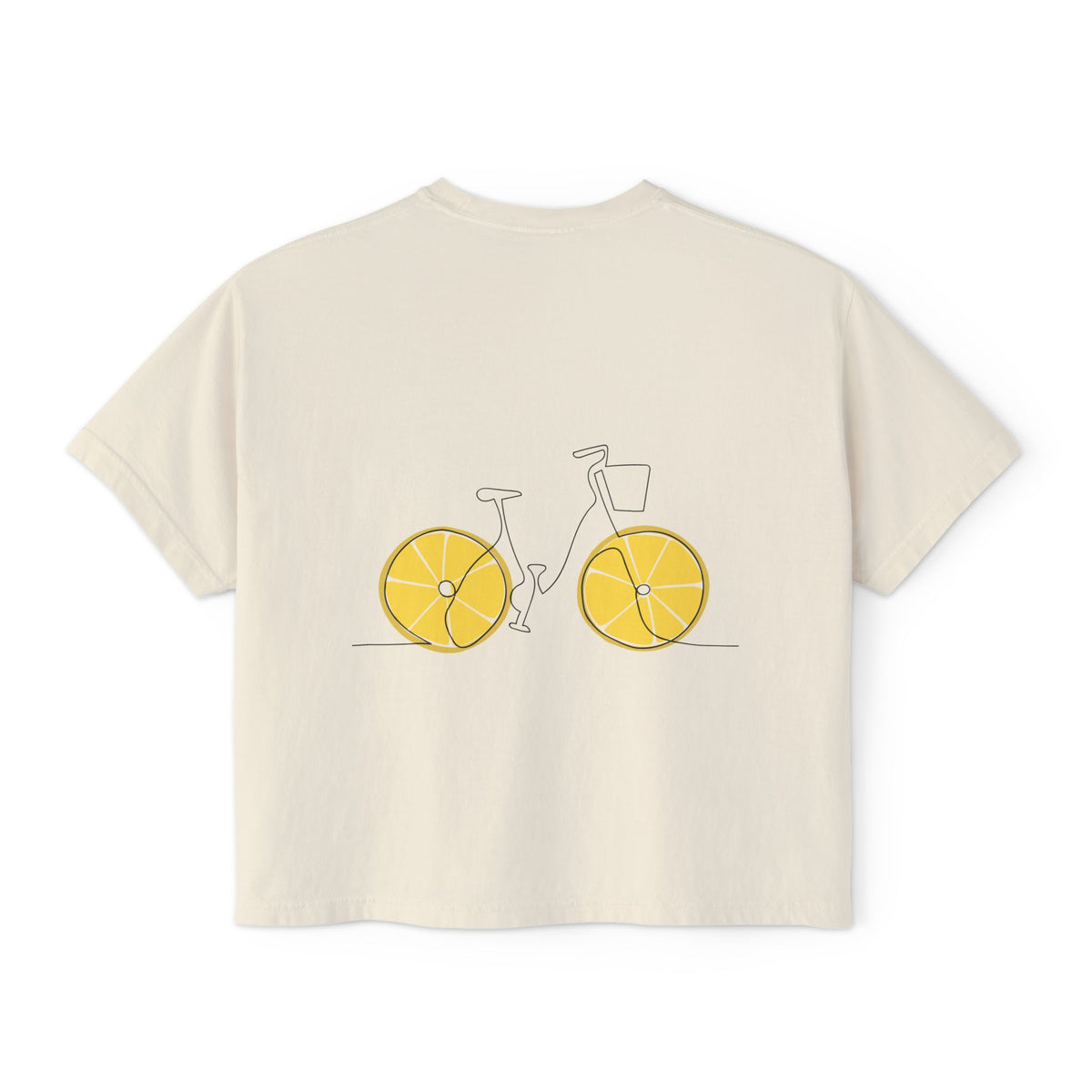 T-shirt boxy « Lemon Wheels » Muta, visuel complémentaire 1