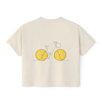 T-shirt boxy « Lemon Wheels » Muta, visuel complémentaire 1