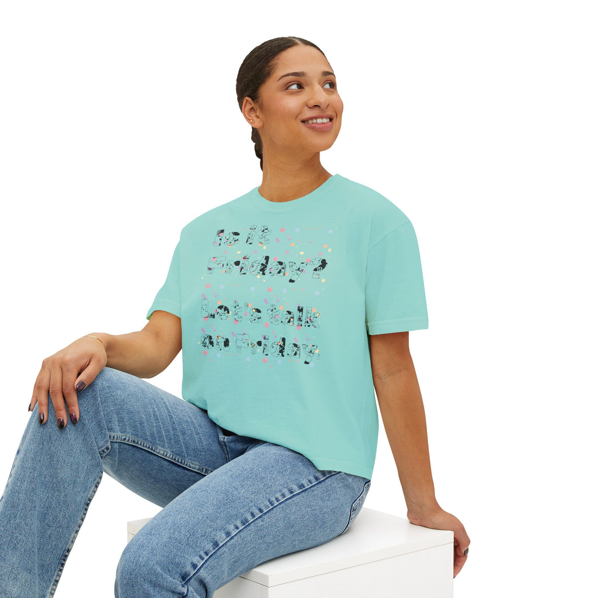 T-shirt boxy « Sarcasm » Muta, visuel complémentaire 10